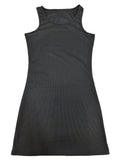2025 European and American dress new summer sleeveless mini sexy tight fitting tank top for women