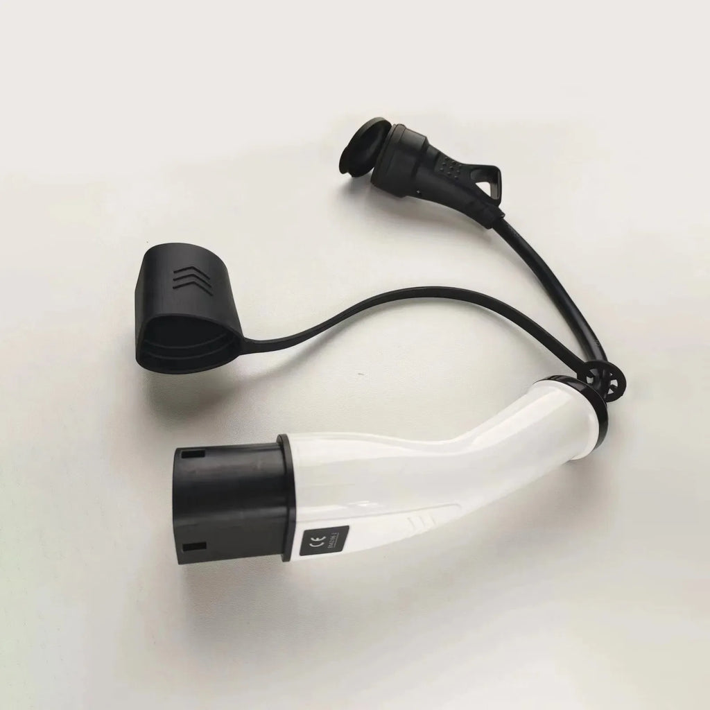 16A 7kw Type2 to Schuko Adapter Mennekes Type 2 to European Domestic Socket for Electric Scooters E-Bikes