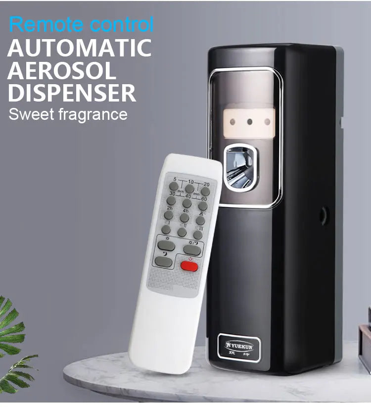 Perfume dispenser Automatic toilet fill Wall-mounted air freshener dispenser with remote control