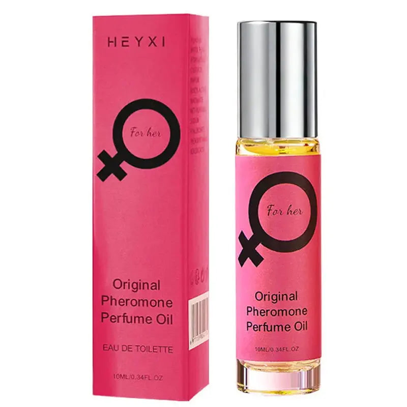 10ml Unisex Roll-On Eau De Toilette Fresh Natural Fragrance Pheromone Temptation Lasting Dating Mini Portable Ball Body Parfum