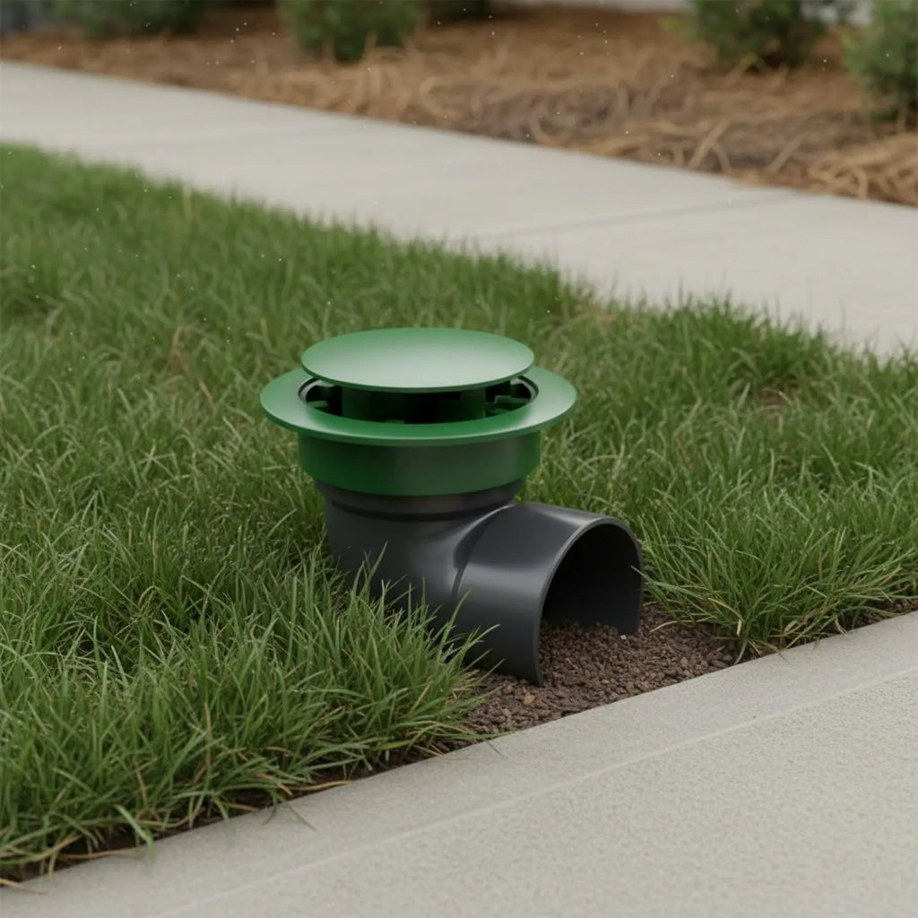Drainage Emitter with Elbow No Adapter Needed Lift-up Drainage Emitter 4 Inch Drain Elbow Easy Installation Plumbing Part