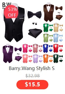 Barry.Wang Luxury Silk Mens Shirts Jacquard Floral Long Sleeve Formal Casual Breathable Male Blouses Wedding Business Prom Gift