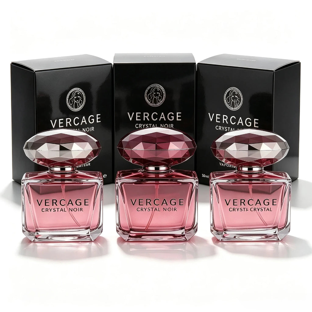 Luxury JEAN MISS Perfume for Women, Elegant Teardrop Bottle with Crystal Diamond Cap, Romantic Floral Long Lasting Eau de Parfum