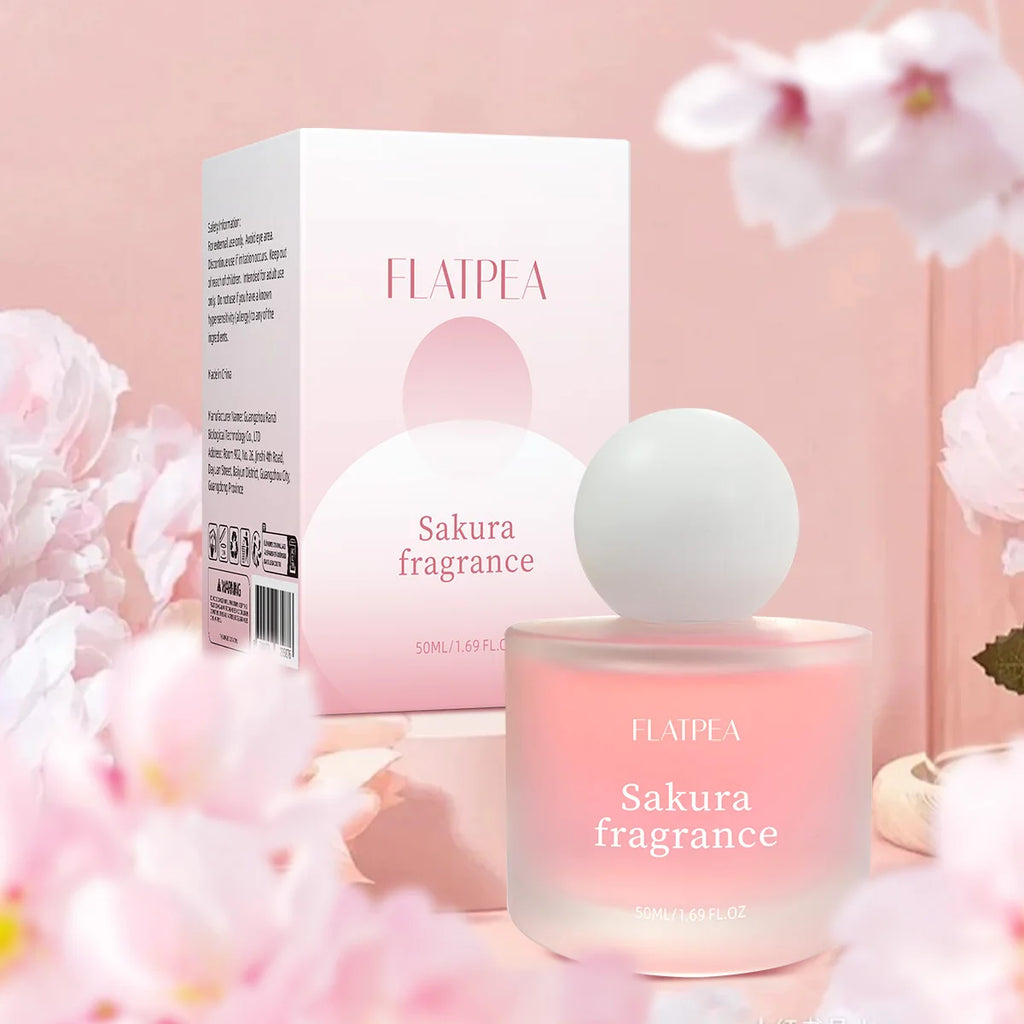 Lasting Sakura Fragrance Alcohol-free Perfume Spray 50ml Floral Fragrance Lady Perfume