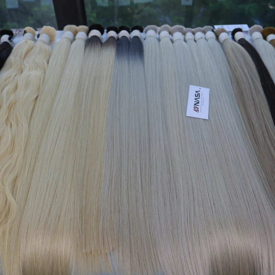 Hot Selling 100 Grams Vietnamese Natural Straight Virgin Hair Bulk Extensions 100% Raw Unprocessed Human Hair Bleached Chemical