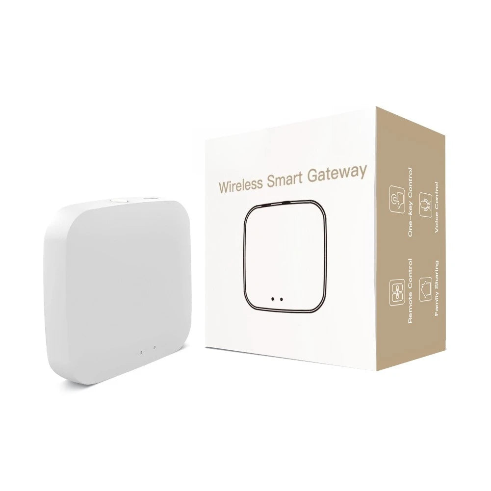 Smart Zigbee Wall Switch with Touch Glass Panel, Scene Mode Switching & APP Remote Control, No Neutral Wire Required