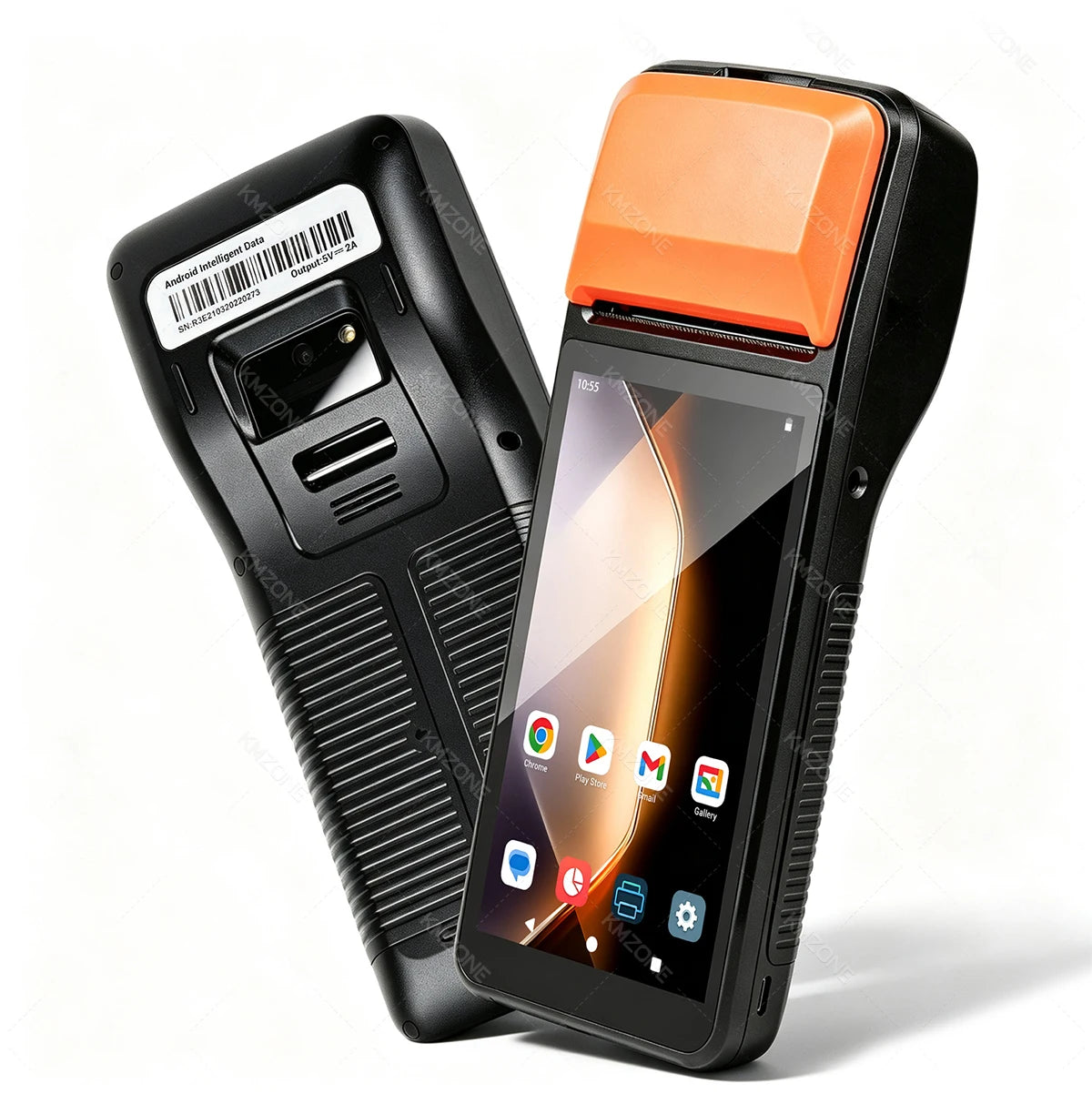 Android 13 Pos Terminal with Thermal Bluetooth Receipt Printer 5 Inch 4G Wifi with Camera POS PDA for Loyverse POS Retail Store