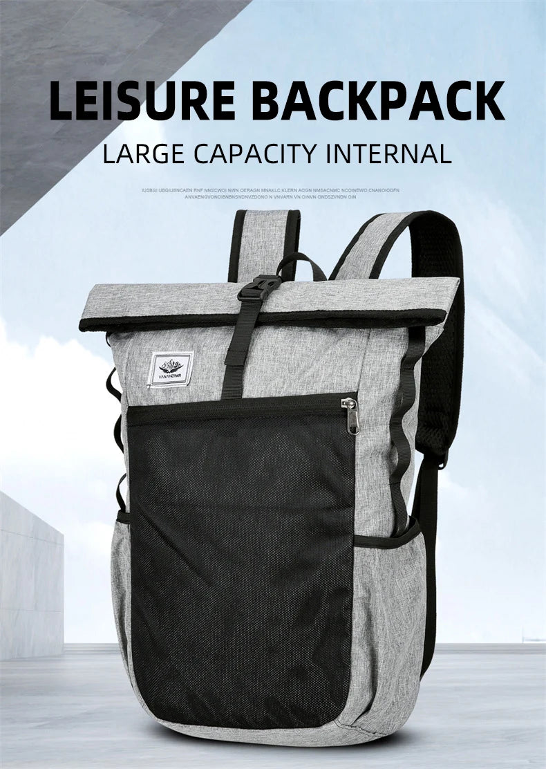 New Climbing Camping Outdoor Bags Travel Backpack For Men Women Sport Foldable Hiking Trekking Camping Shoulder Lightweight Bag