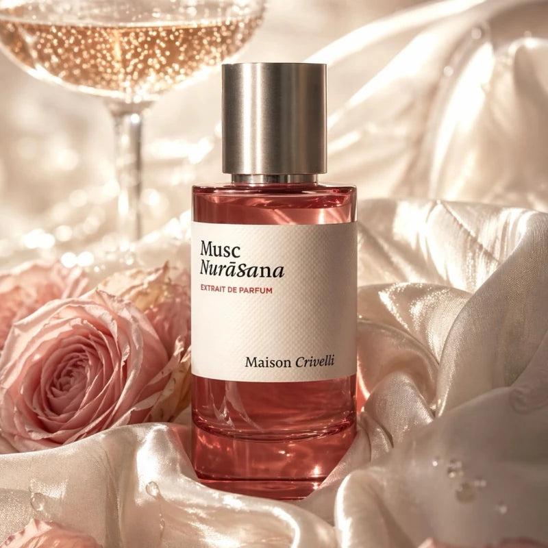 Perfumes and Colognes Maison Crivelli Luxury Perfume Lasting Eau De Parfum Oriental Floral Woody Aroma with 6 Distinct Scent