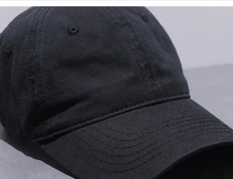 Unisex Cotton Trucker Hat Solid Soft Breathable Sun Hats Men Solid Baseball Cap Sports Hat Snapback Hat Golf