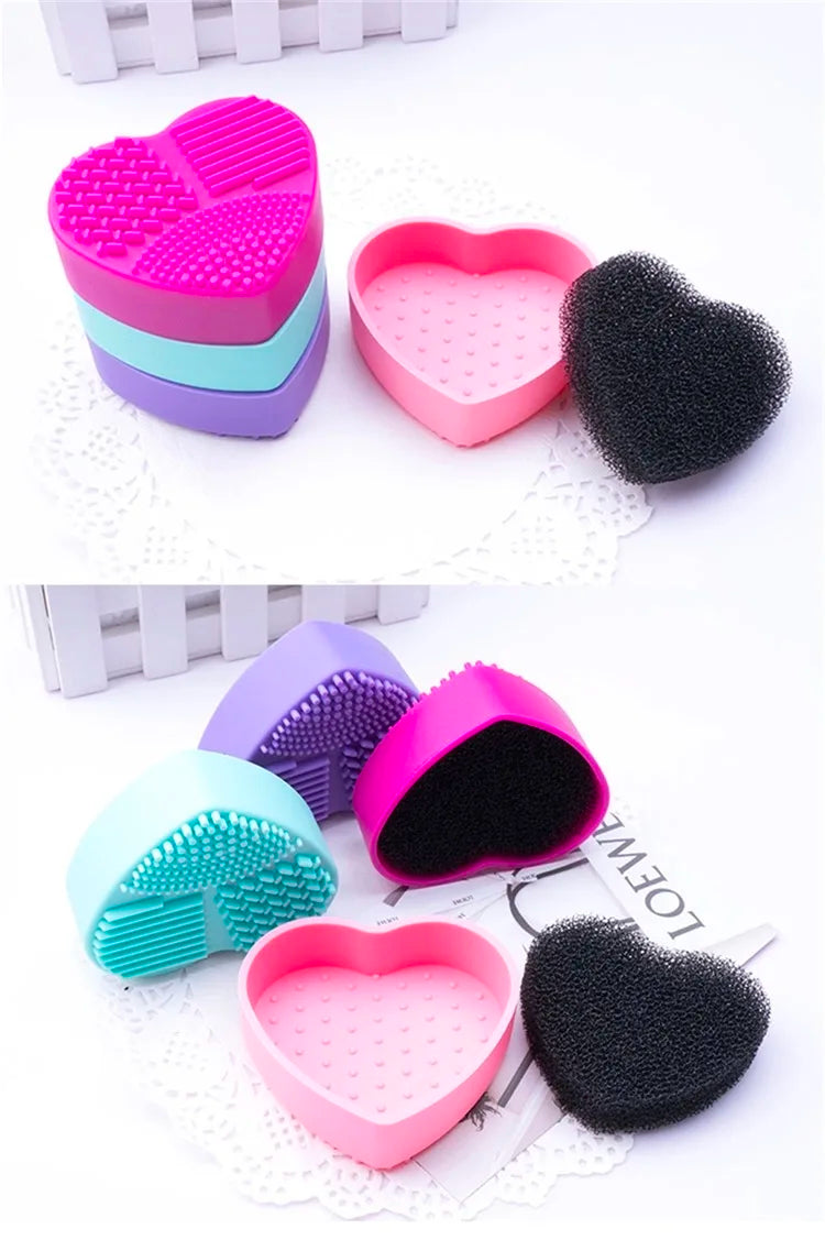 Makeup brush cleaning tool simple makeup brush