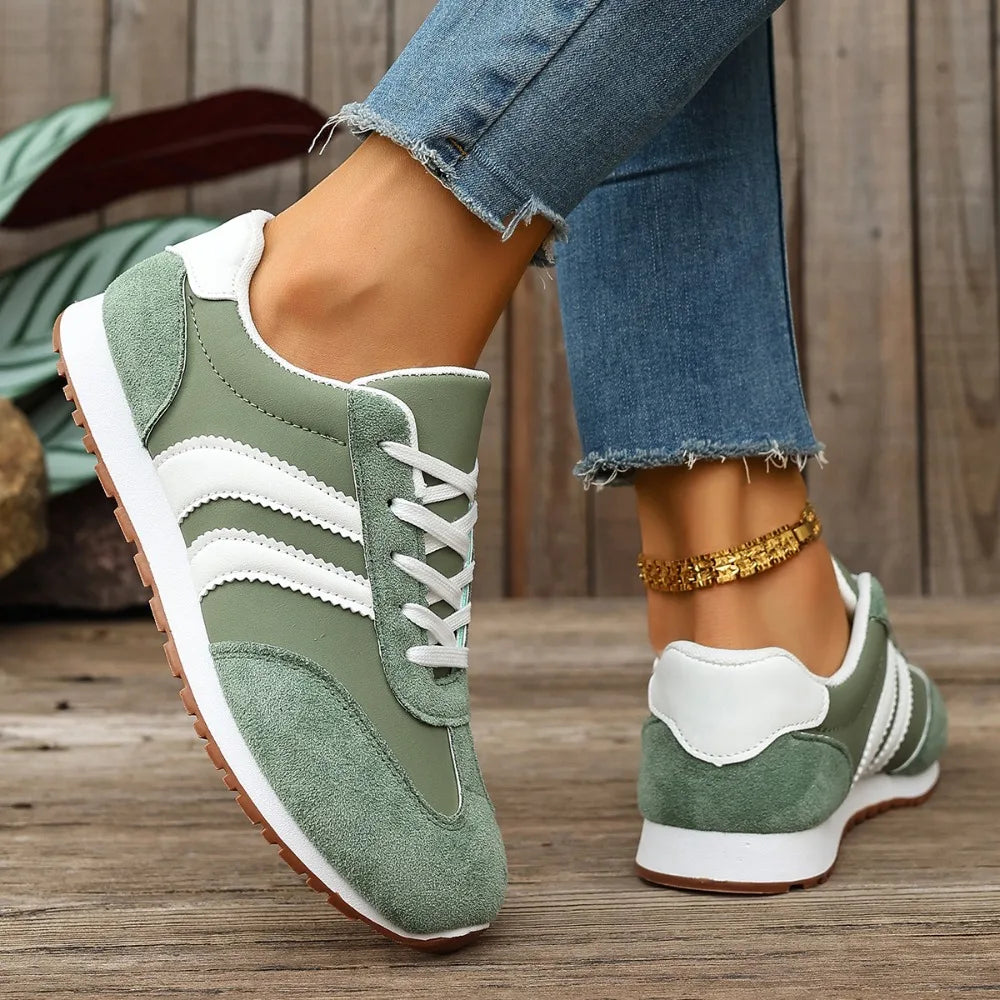 Fashion Women Sneakers 2026 New Breathable Sport Shoes Women Spring Autumn Running Sneakers Casual Lightweight Shoes