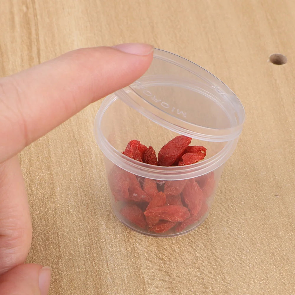 100Pcs Small Sauce Container Box Disposable Sauce Cup