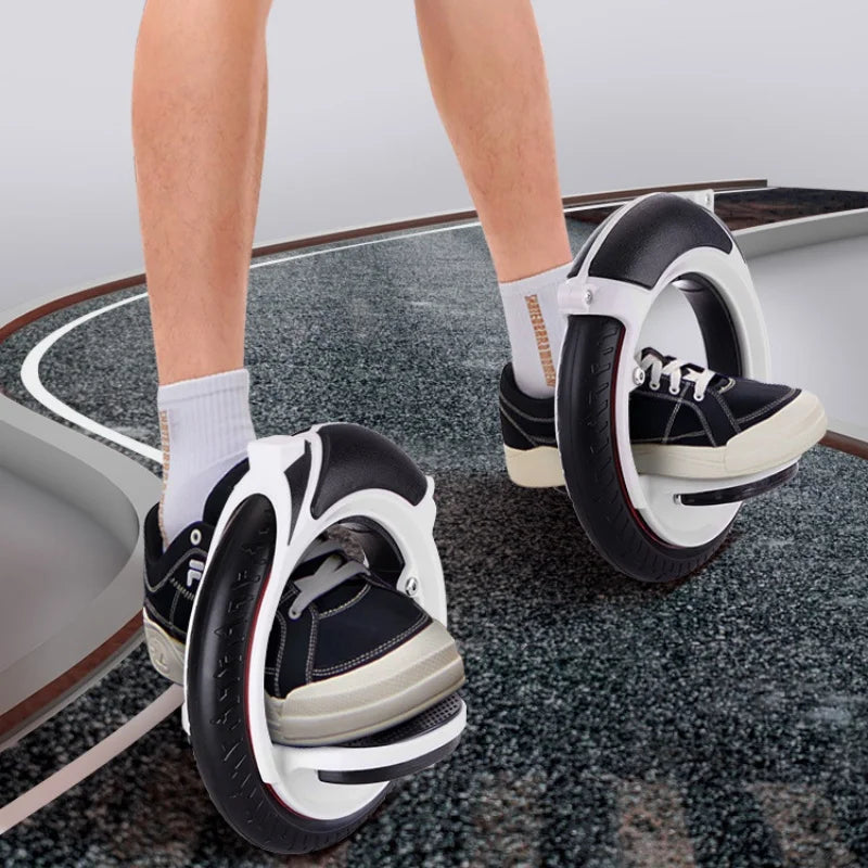 Portable Double-row single-wheel Drift Board Adult style Scooter Mobility Scooter Silent Split Roller Skate