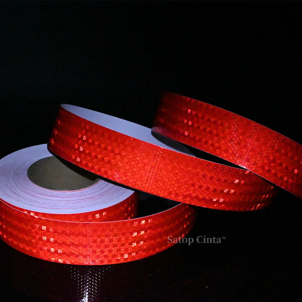 2inch Bicycle Safety Warning Conspicuity White Reflective Tape Reflective Strip Bike Stickers Adhesive Reflectors For Things 10M
