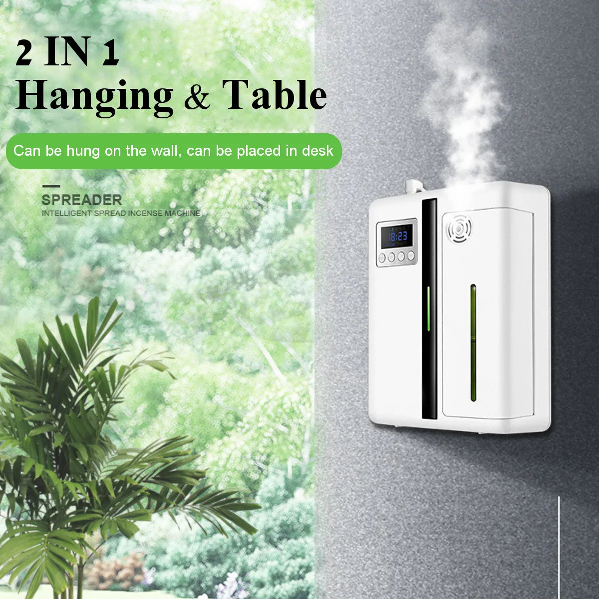 200ml New Model Bluetooth 300CBM Fragrance Scent Air Machine App Control Essential Oil Aroma Diffuser for Hotel Business KTV