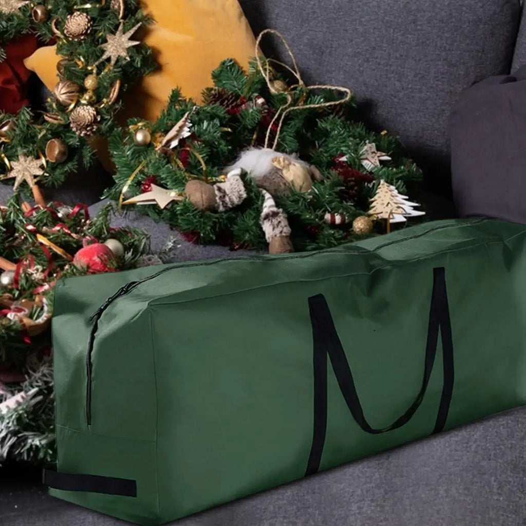 Christmas Tree Storage Organizer Bag Waterproof Christmas Xmax Decoration Storage Bag Household Dustproof Debris Storage Bag