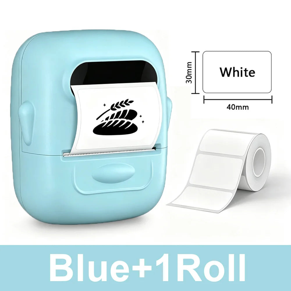 Marklife P50 Bluetooth Mini Portable Thermal Label Maker Printer, Wireless Barcode Price Tag Sticker Printer For Small Business