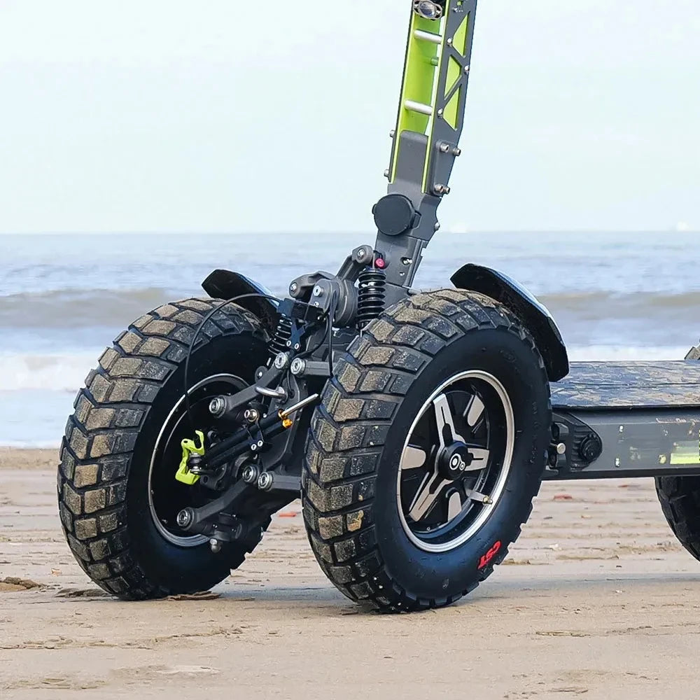 TcLangfeite 19-inch DTV high-performance brushless four-wheel drive electric scooter foldable design 200kg load-bearing 6720W