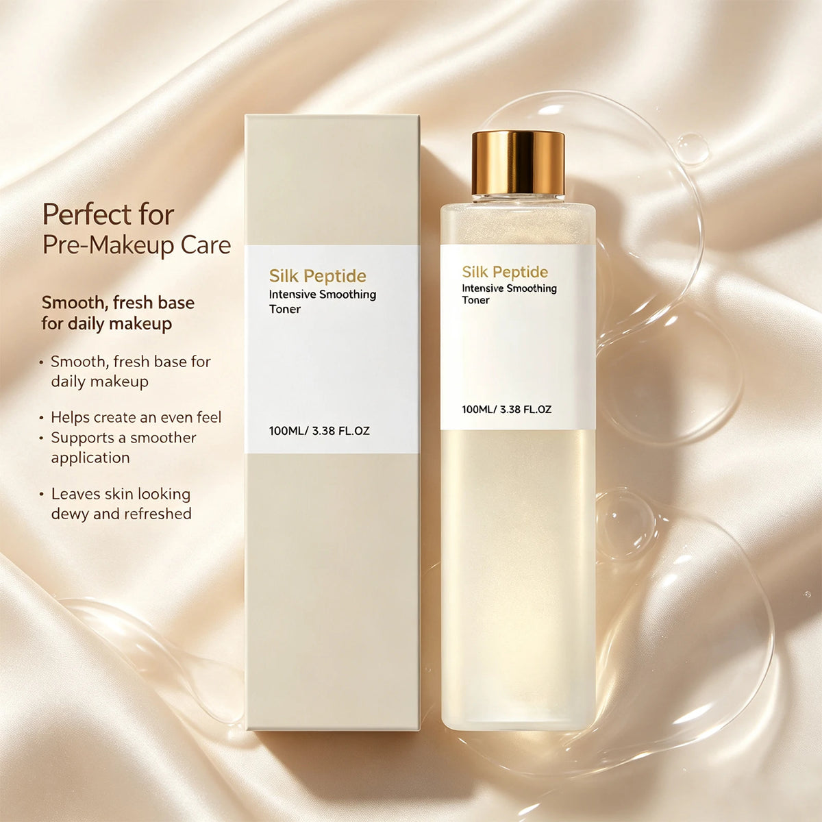 Refreshing Facial Toner Daily Hydrating Moisturizing Smoothing Lightweight Non Sticky Fast Absorbing Gentle Skin Care
