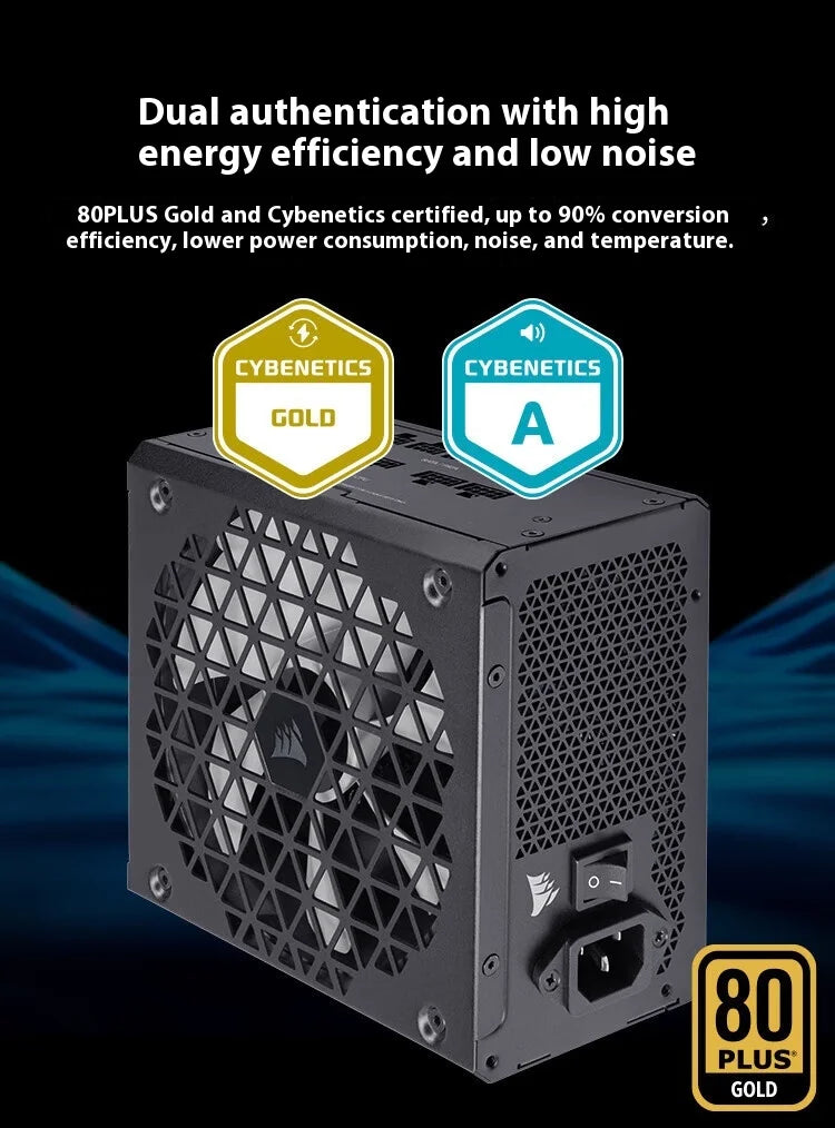 Hot Seiiling  PC Power  RM rated SHIFT850/1000/1200W desktop computer gold medal power supply