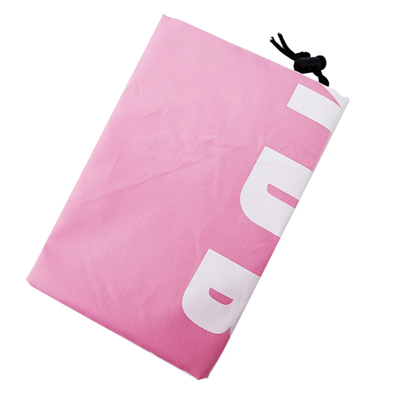 Nylon Laundry Bag Travel Storage Organizer Pouch Hamper Wash Machine Washable Dirty Clothes Drawstring Large Capacity