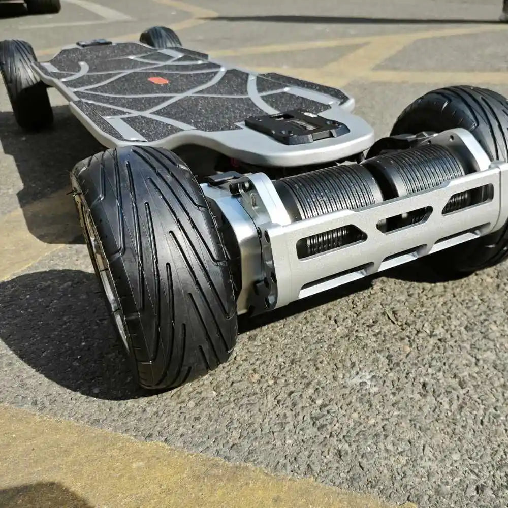 Meepo Vader Hurricane Carbon-Limited 7000W Electric Skateboard, 52kph 31mi, GearDrive 3K Carbon Deck, 2.8h Charge Pro Off-Road