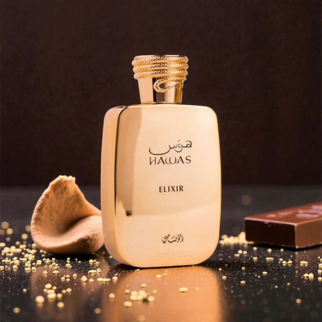 Hawas Eau De Parfum Spray for Men, 3.4 Ounce