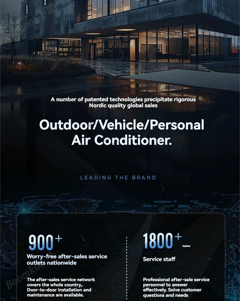 12V/24V Portable Inverter Air Conditioner Compressor Cooling for Truck Car RV Camping Outdoor Mini Ultra Compact High Efficiency