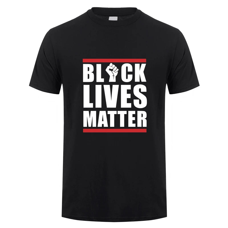 Black Lives Matter T Shirt Short Sleeve Cotton BLM T-shirt Black Life Matter Tshirt Men Unisex 14 STYLES Clothing XS-5XL