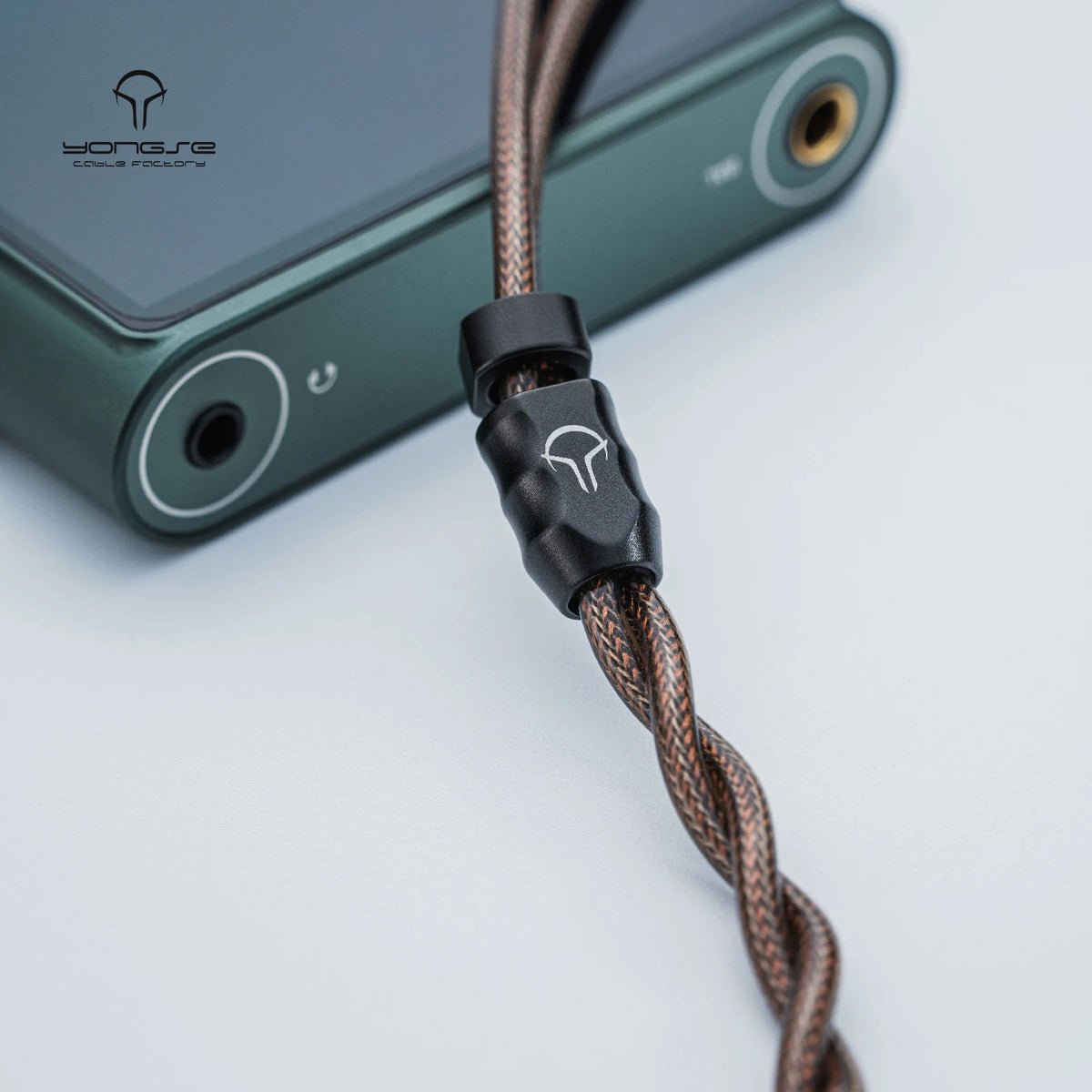 YONGSE Mech-X Cable Silver-plated Single Crystal Copper + Graphene Shielding Earphone Cable