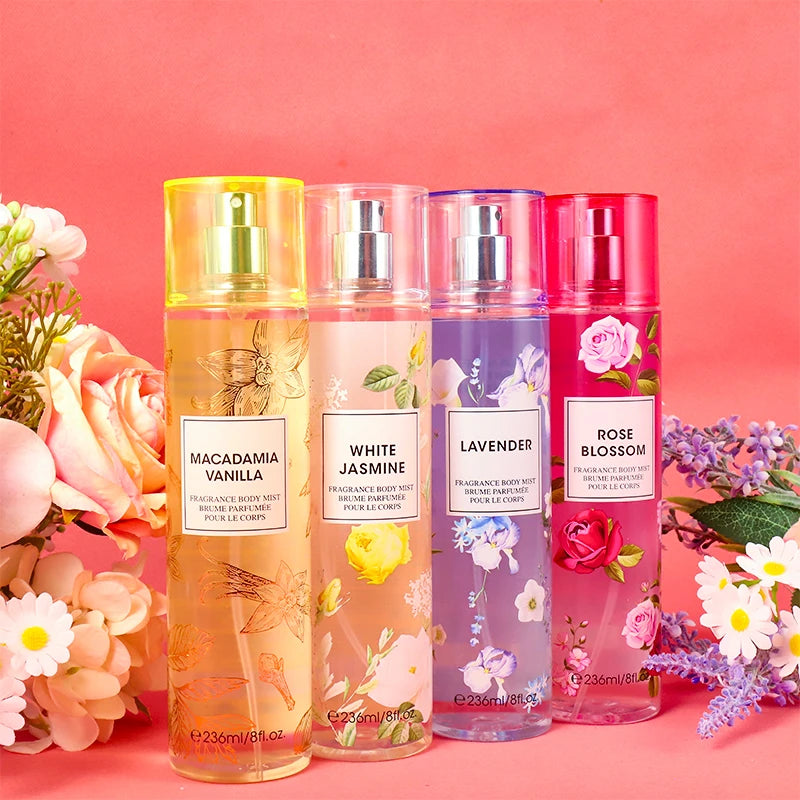 8 Fl.oz/236ml Hair & Body Mist for Women, Floral Fragrance Mist, Fresh Body Spray, Long-Lasting Perfume, Perfect for Daily Use