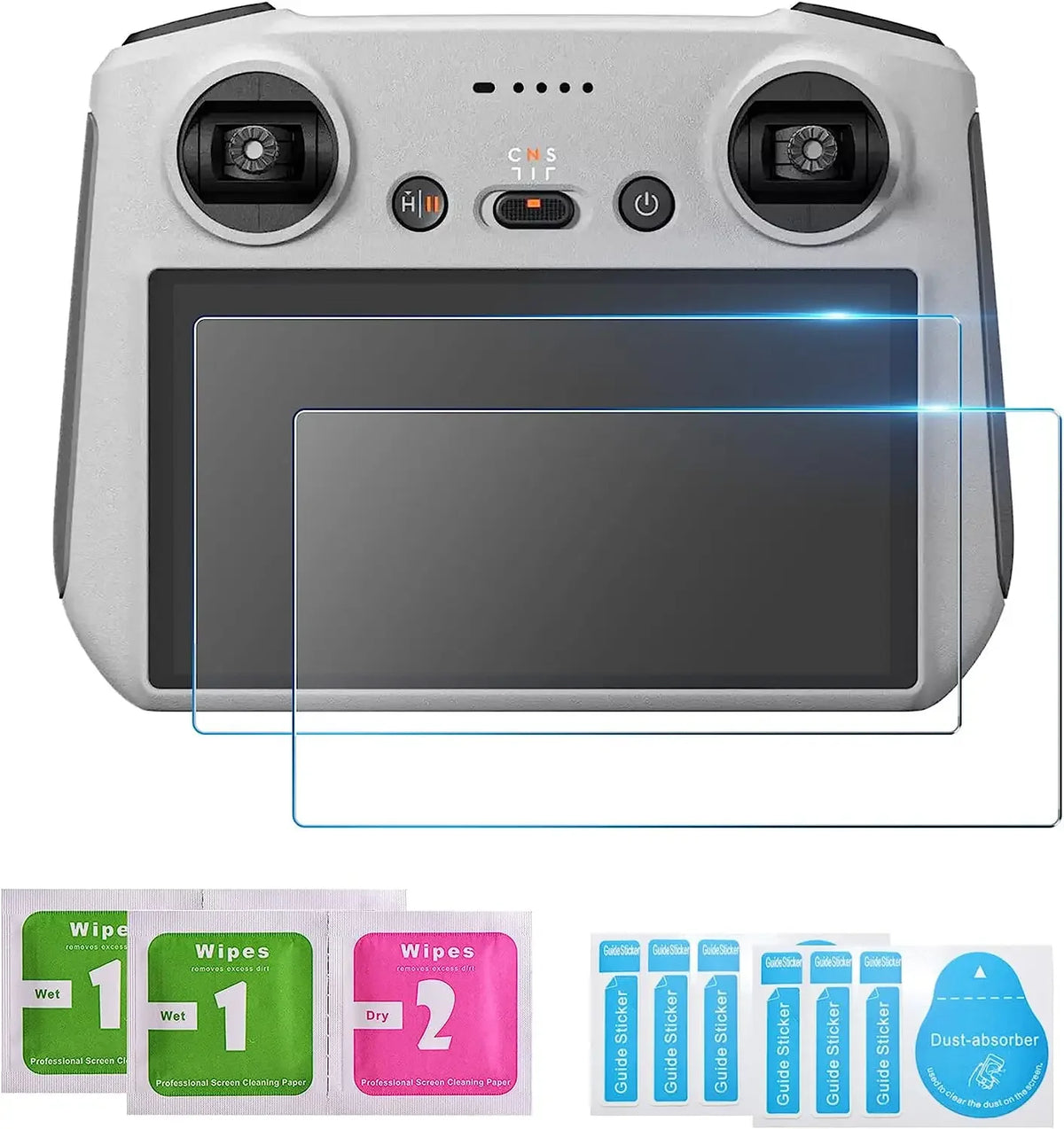 Protective Film for DJI Mini 3 Pro HD Glass Screen Protector Hardness Anti-Scratch Screen Film RC Remote Controller Accessories