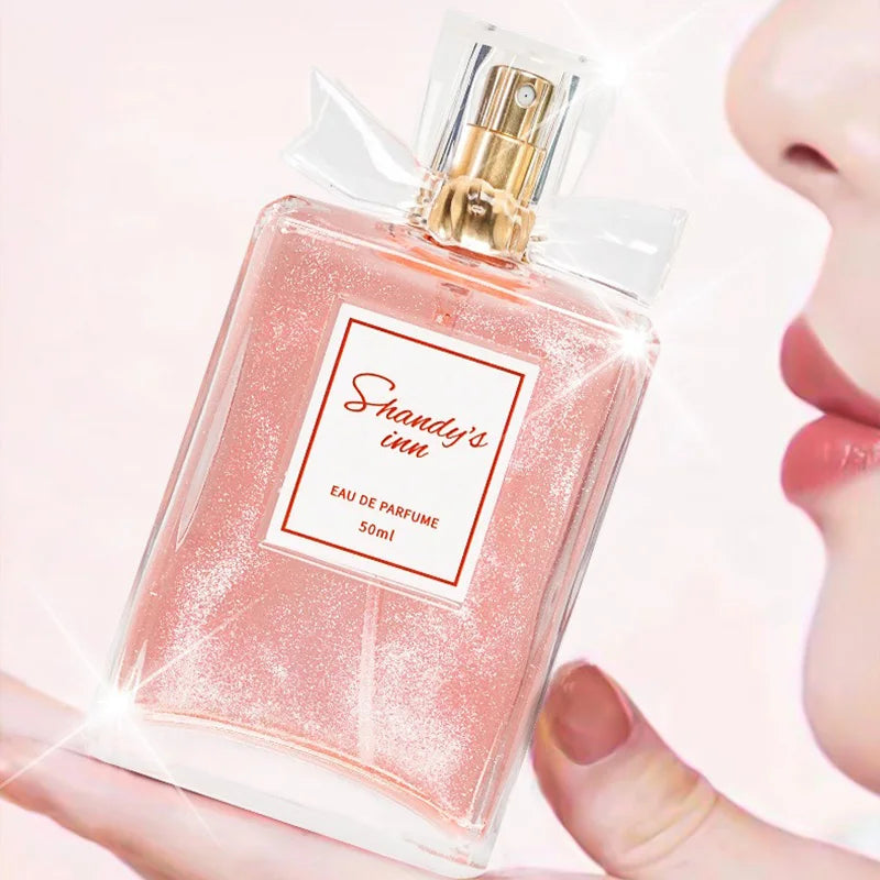 Rose Women Perfume Long Lasting Fresh Eau De Parfum 50ml Elegant Floral Daily Wear Original Brand Fragrance Spray For Her