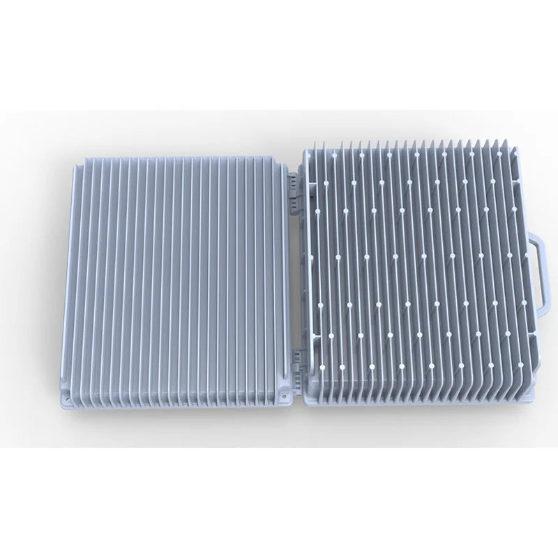 430*424*175 MM Telecom 4G 5G Base Station ip67 waterproof extruded amplifier outdoor heat dissipation aluminum project Box