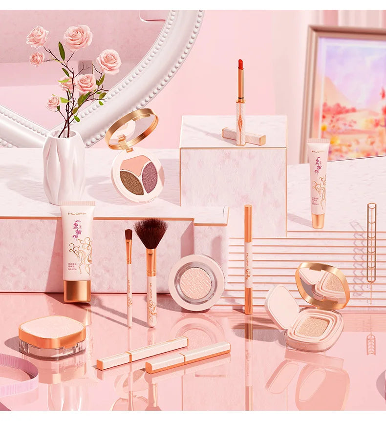 12 Piece Beauty Gift Set Makeup Kit All in Full Face Skincare The Ultimate Birthday Or Valentine's Day Surprise for Her