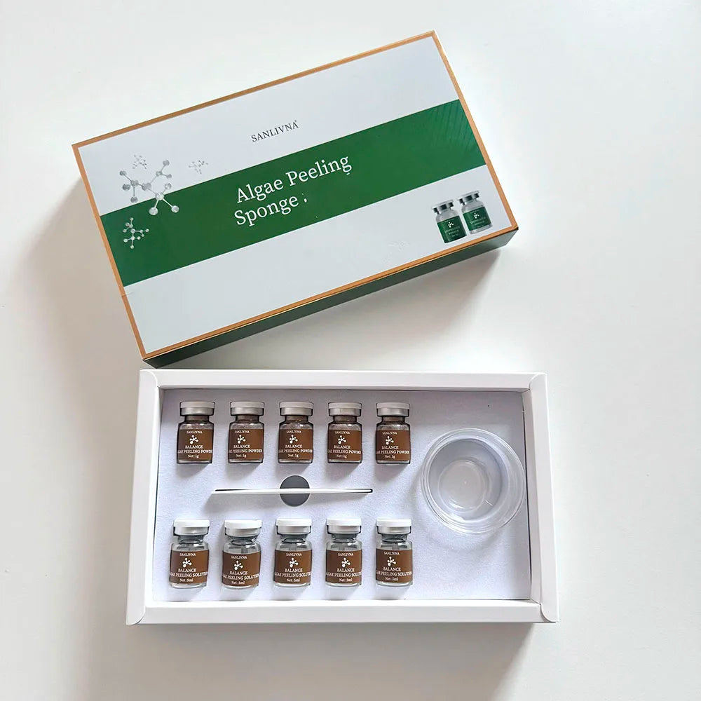 2026 Algae Peeling Facial Mask sponge freeze-dried powder Nature Seaweed cleaning bones Korean SkinCare Clean Pores Oil Balance