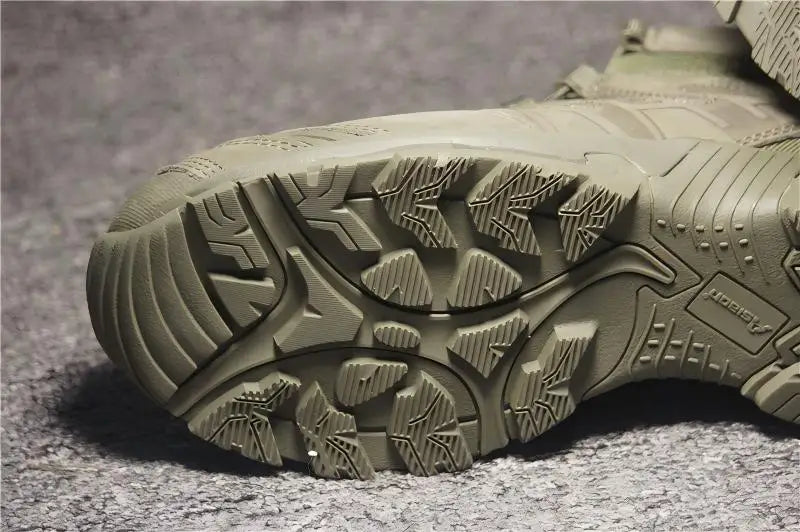 Cavalry RG Green 3D Tactical Boots Hiking Boots Green OD Green Zone Combat Boots Outdoor Sports Tactical Boots
