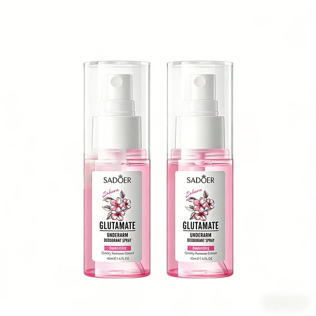 SADOER Cherry Blossom Fragrance Spray Long Lasting Light Scent Alcohol-Free Refreshing Portable Fragrance for Women Daily Office