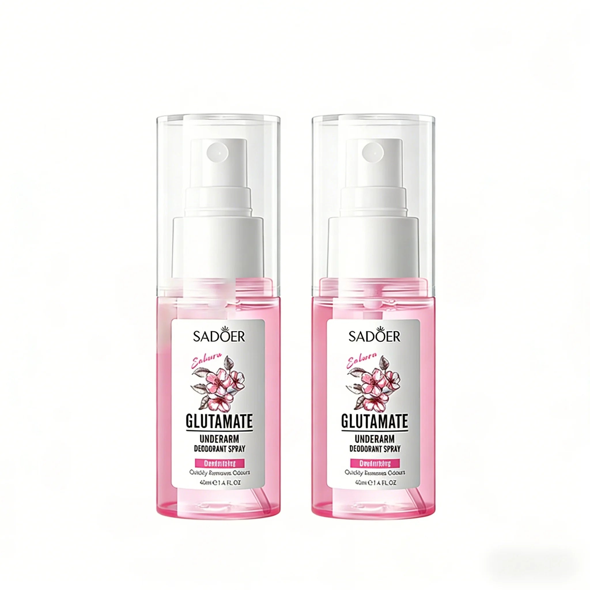 SADOER Cherry Blossom Fragrance Spray Long Lasting Light Scent Alcohol-Free Refreshing Portable Fragrance for Women Daily Office