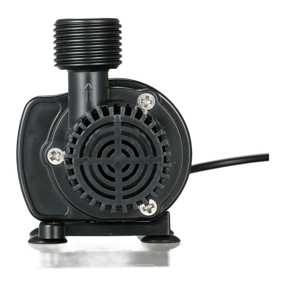 DC12V Solar Brushless Water 800L/H 5M Lift Adjustable Flow Fountain Circulating For Garden Pond Aquarium