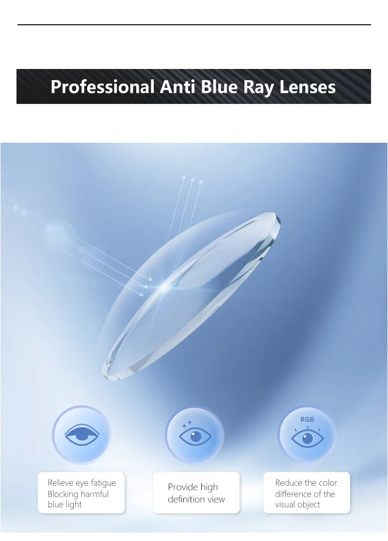 ZENOTTIC XS Size Unisex Ultralight Acetate Small Round Eyewear Anti Blue Light Blocking Computer Glasses Fashion Optical Frame