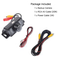 RCA AV Car Rear View Reverse Backup Camera Waterproof IR Night Vision CMOS