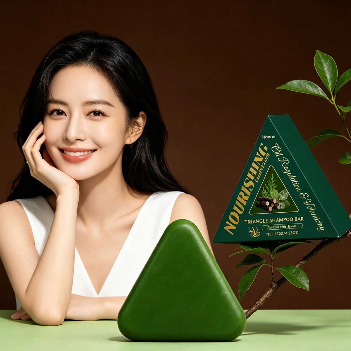 Herbal Shampoo Soap Remove Dandruff Oil Control Improve Dryness Reduce Hair Loss Repair Damaged Hair Massage Scalp Cleaning Soap