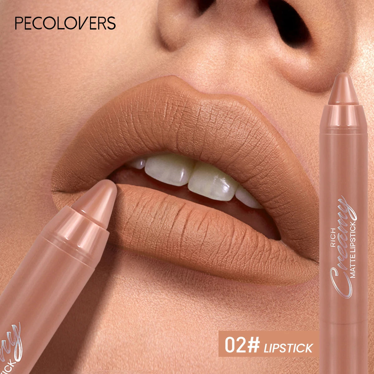Smooth Lip Glaze,Waterproof, Moisturizing Matte Lipstick Pen,Perfect for Party & Stage Makeup