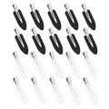 20pcs No Crease Basic Hair Clips for Women Girls Hair Styling Makeup No Bend Hairpins Barrettes Fashion Hair Accessories