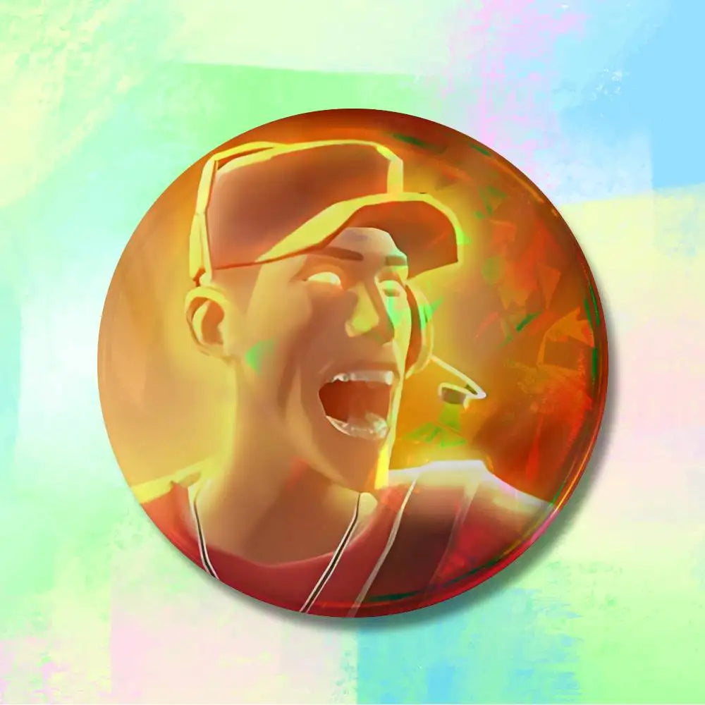 Game T-Teams F-Fortress-S 2 58mm 44mm HD Print Brooch Badges Pretty Derby Round Display Brooches Lapel Pins