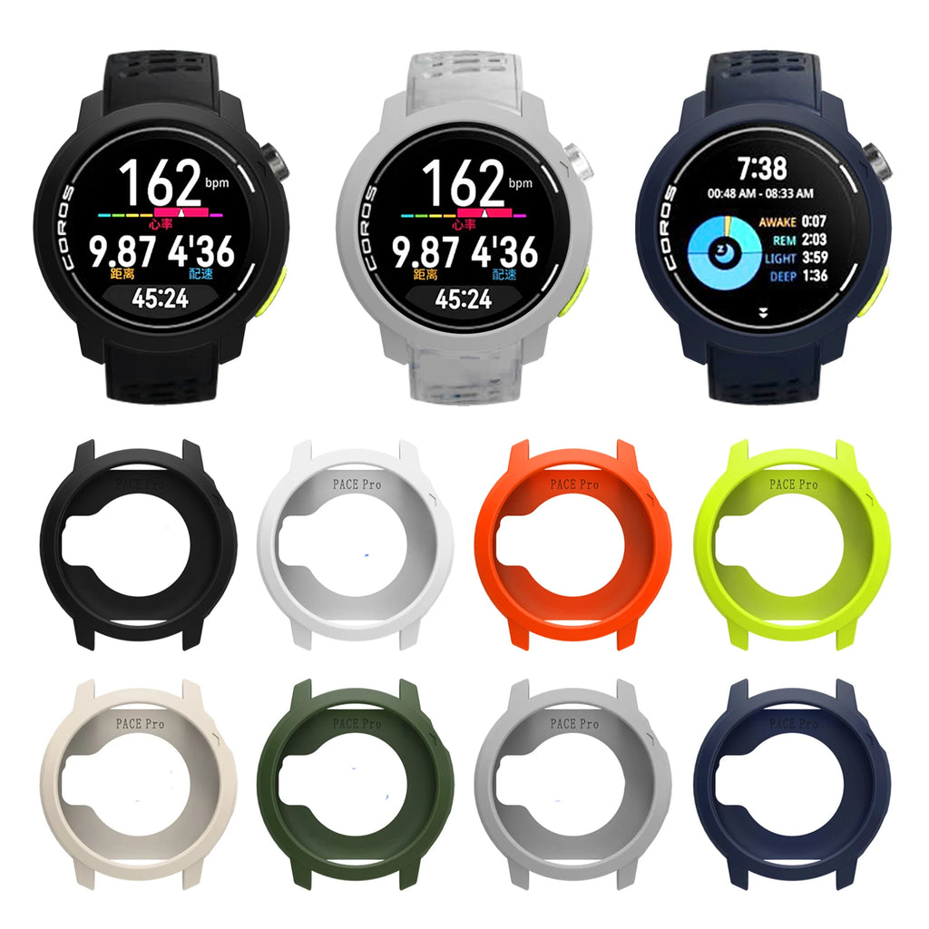 Silicone Protective Case For COROS PACE Pro Protector Shell Frame Cover