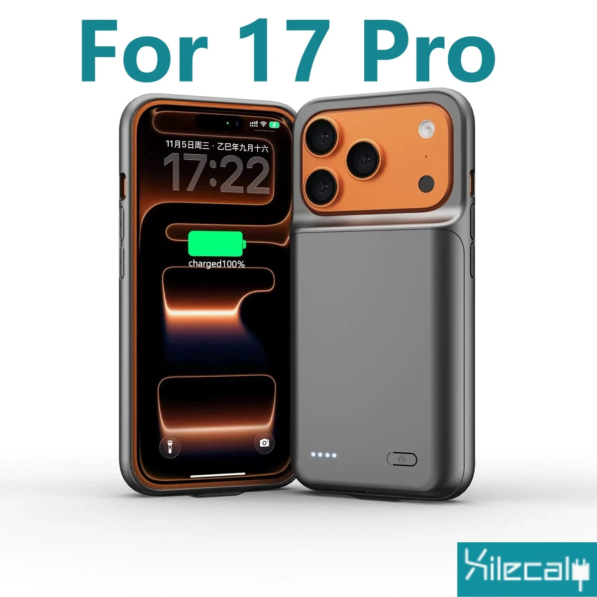 Xilecaly Portable Battery Case for iPhone 17 16 Pro Max 15Pro 13 14 12 mini Charging Case Battery Pack For iphone 7 8 6s SE 2 3
