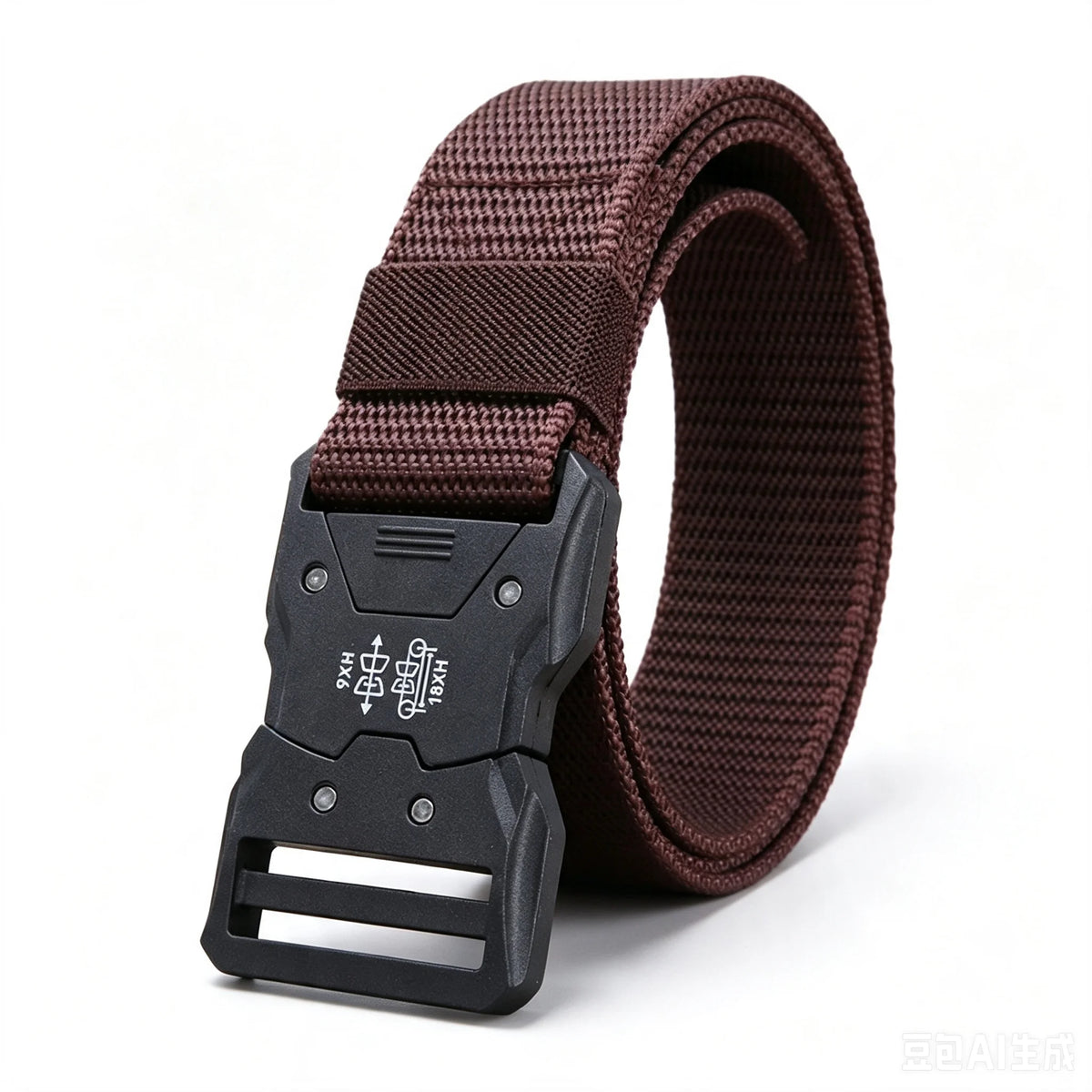 Men's Tactical Belt Versatile Durable Nylon Canvas Belt Outdoor Hunting Automatic Buckle Military Training Pants Belt for Men